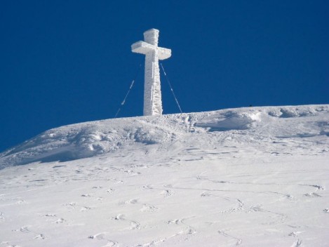 Appennino bolognese - La Croce ghiacciata